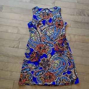 Tommy Hilfiger Paisley Sleeveless Dress